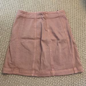 Kendall & Kylie pink denim skirt